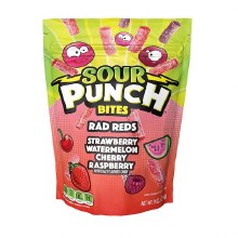 Sour Punch Bites Rad Reds