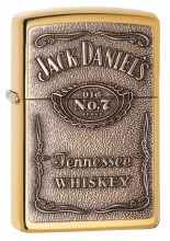 Zippo Lighter #217 A16 J Daniels Lbl 254 Bjd