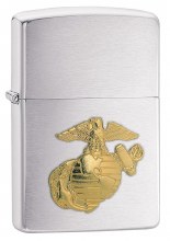 Zippo Lighter #180 B21 Reg Emblem Marine