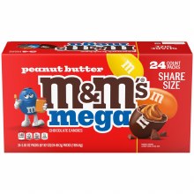 M & M's Mega Peanut Butter Share (2024/02/12)