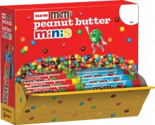 M & M'S Peanut Butter + Minis Display (2023/11)