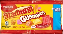 Starburst Gummies Original Share Size