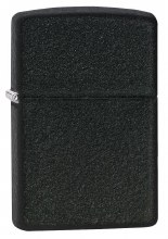Zippo Lighter #20 D13 Reg Black Crackle Zippo Lighter #20 D13 Reg Black Crackle