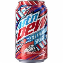 Mountain Dew Star Spangled Splash 12 pk Cans