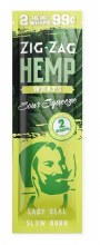 Zig Zag Hemp Wraps 2/$0.99 Sour Squeeze