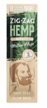 Zig Zag Hemp Wraps 2/$0.99 Mellow Haze