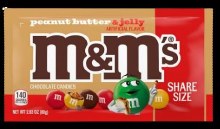 M & M's Peanut Butter & Jelly - Share Size M & M's Peanut Butter & Jelly - Share Size