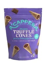 Acappella Chocolate Truffle Cones Acappella Chocolate Truffle Cones