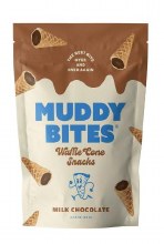 Muddy Bites Milk Chocolate Waffle Cone