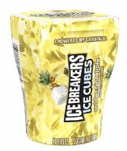 Ice Breakers Ice Cubes Golden Pineapple