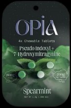 Opia Pseudo + 7OH Chewable Tablets - Spearmint Opia Pseudo + 7OH Chewable Tablets - Spearmint