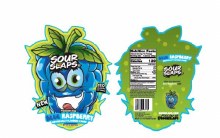 Sour Slaps Blue Raspberry Sour Slaps Blue Raspberry