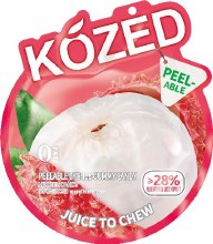 Kozed Peelable - Lychee Gummy Candy Kozed Peelable - Lychee Gummy Candy