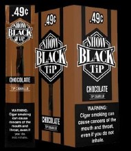 Show Black Tip Cigarillo Chocolate