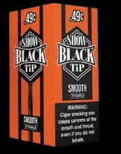 Show Black Tip Cigarillo Smooth