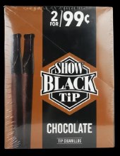 Show Black Tip Cigarillo Chocolate