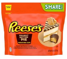 Reese'S Peanut Butter Pie Miniature Cups Share Pack Stand Up Bag