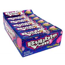 Bubble Yum Cotton Candy Flavored Gum Standard Pack