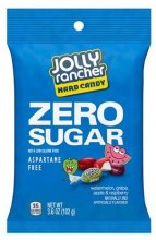 Jolly Rancher Zero Sugar Hard Candy Assortment Peg Bag