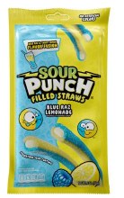 Sour Punch Raspberry-Lemonade Filled Straws Sour Punch Raspberry-Lemonade Filled Straws