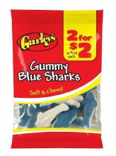 Gurley's Gummy Blue Sharks Gurley's Gummy Blue Sharks