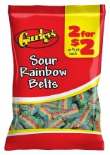 Gurley's Sour Rainbow Belts Gurley's Sour Rainbow Belts