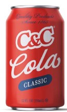 C&C Cola Classic Cola Cans
