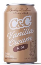 C&C Cola Vanilla Cream Cans