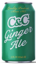 C&C Cola Ginger Ale Cans