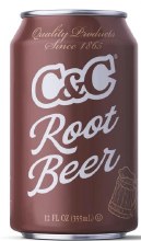 C&C Cola Root Beer Cans