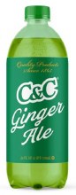 C&C Cola Ginger Ale Bottle