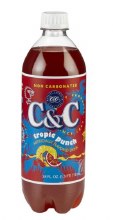 C&C Cola Tropic Punch Bottle