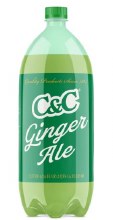 C&C Cola Ginger Ale Bottle