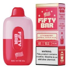 Fifty bar V2 - Strawberry Cereal milk Fifty bar V2 - Strawberry Cereal milk