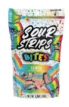 Sour Strips Bites Rainbow Peg bag