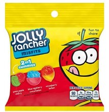 Jolly Rancher Gummies Misfits 2in1 Peg Bag Jolly Rancher Gummies Misfits 2in1 Peg Bag