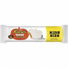 Reese's Peanut Butter - Enrobed In White Creme Pumpkin King Size