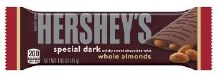 Hershey's Special Dark Chocolate W/Almond Bars