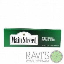 Main Street Menthol Box