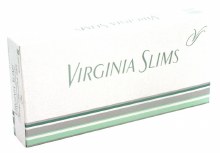 Virginia Slims Menthol Silver Box