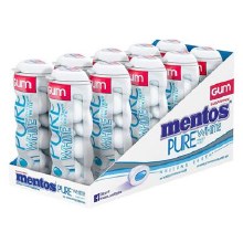 Mentos Gum Pure White Sweet Mint Mentos Gum Pure White Sweet Mint