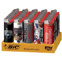 BiC Lighter Rock Bands - Licensed BiC Lighter Rock Bands - Licensed