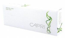 Capri Menthol Indigo 120s Super Slims Box - 10ct Carton - RYO Distribution