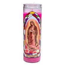 Candle Virgin De Guadalupe