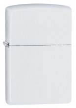 Zippo Lighter #24 214 Regular White Matte-