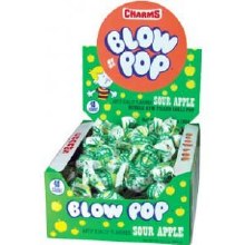 Charms Sour Apple Blow Pop