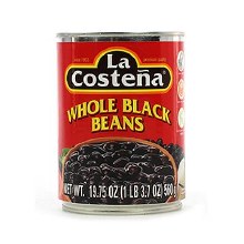 La Costena Whole Black Beans