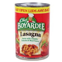 Chef Boyardee Lasagna