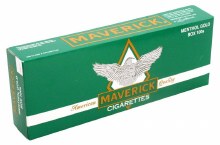 Maverick Menthol Gold Box Maverick Menthol Gold Box