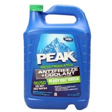 Peak Antifreeze & Coolant 50/50 (Ready use Green) Peak Antifreeze & Coolant 50/50 (Ready use Green)